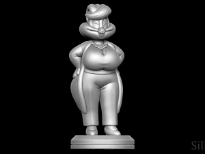 Patricia Bunny - Le spectacle des Looney Tunes Modèles 3D en vedette