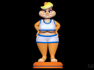 Space Jam Patricia Bunny - Looney Tunes 3D Print Model