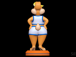 Space Jam Patricia Bunny - Looney Tunes Modèles 3D en vedette