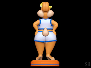 スペース・ジャム・パトリシア・バニー - ルーニー・テューンズ 3Dプリントモデル