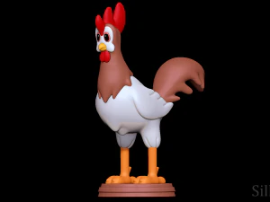 치킨 부 - 애니매니악스 3D 프린트 모델