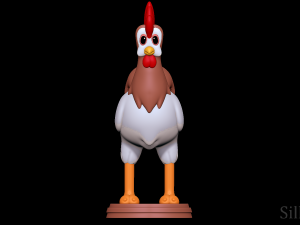 Chicken Boo - Animaniacs 3D Baskı Modeli