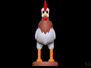 Chicken Boo - Animaniacs 3D Print Model