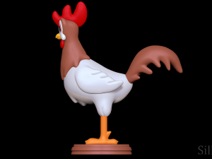 Chicken Boo - Animaniacs 3D Baskı Modeli