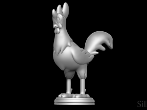 Chicken Boo - Animaniacs 3D Baskı Modeli