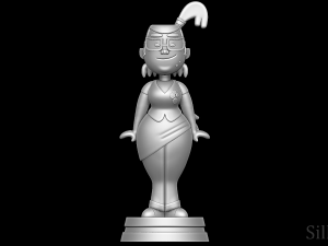 Beth - Total Drama 3D Print Model
