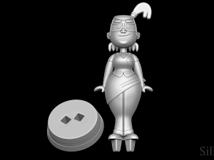 Beth - Total Drama 3D Print Model