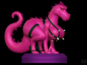 Stripper de demonios interestelar - Rick y Morty Modelo de impresión 3D