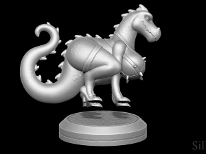 Interstellar Demon Stripper - Rick and Morty 3D Print Model
