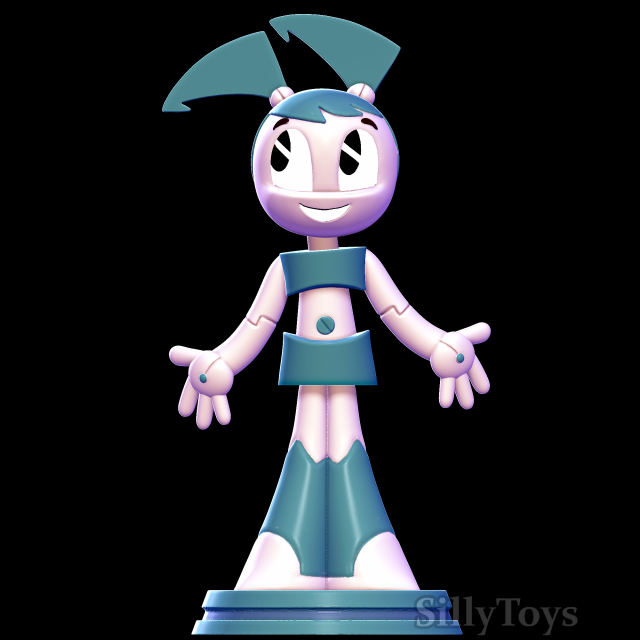 Jennifer Wakeman - My Life as a Teenage Robot 3Dプリントモデル .c4d .max .obj .3ds .fbx .stl .blend 