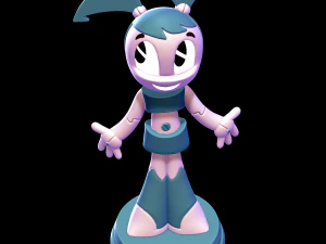Jennifer Wakeman - Gen&ccedil; Bir Robot Olarak Hayatım 3D Baskı Modeli