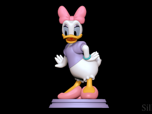 Daisy Duck 3D Print Model