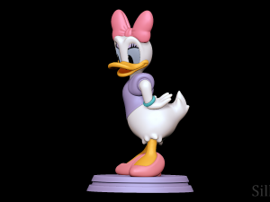 Daisy Duck 3D Print Model