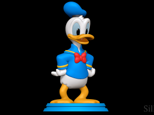 Donald Duck 3D Принт Модель