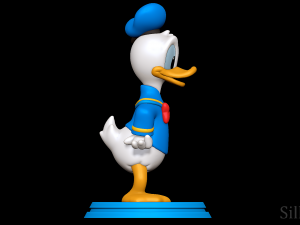 Donald Duck 3D Принт Модель