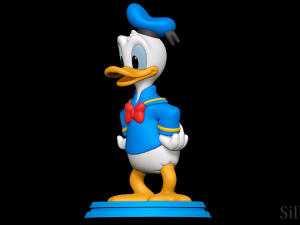 Donald Duck 3D Принт Модель