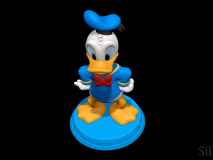 Donald Duck 3D Принт Модель