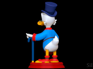 Scrooge McDuck 3D Print Model