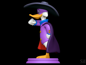 Drake Mallard - Darkwing Duck 3D-Druckmodell
