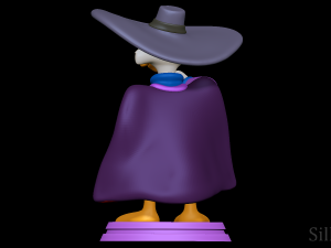 Drake Mallard - Darkwing Duck 3D-Druckmodell