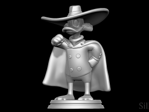 Drake Mallard - Darkwing Duck 3D-Druckmodell