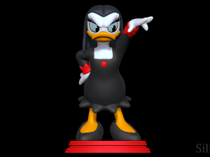 Magica De Spell - Darkwing Duck 3D 프린트 모델