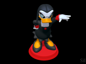 Magica De Spell - Darkwing Duck 3D 프린트 모델