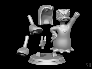 Magica De Spell - Darkwing Duck 3D 프린트 모델