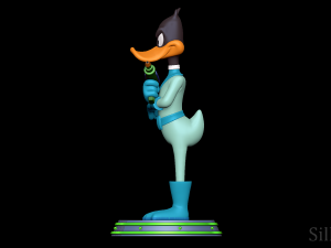 Daffy Duck - Duck Dodgers Modèles 3D en vedette