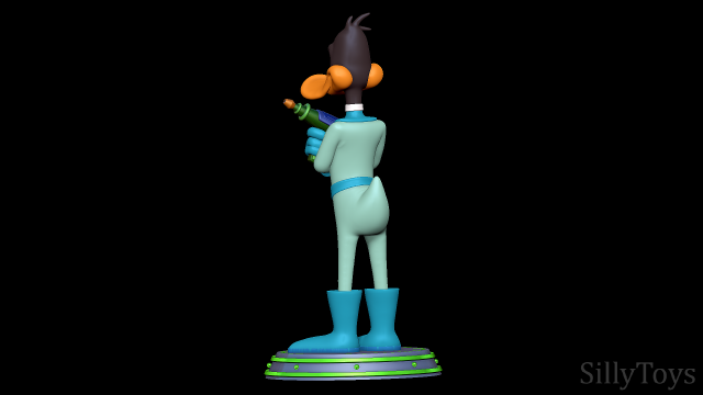 Daffy Duck Duck Dodgers 3D in 3DExport