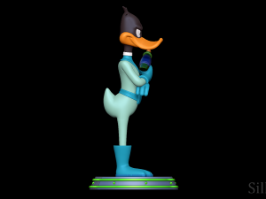 Daffy Duck - Duck Dodgers Modèles 3D en vedette