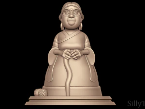 Subisha Gulab - Ejderha Binicisi 3D Baskı Modeli