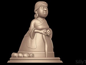 Subisha Gulab - Dragon Rider 3D Print Model