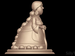 Subisha Gulab - Dragon Rider 3D Print Model