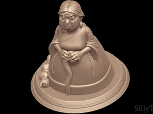 Subisha Gulab - Dragon Rider 3D Print Model
