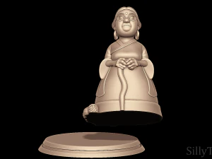 Subisha Gulab - Dragon Rider 3D Print Model