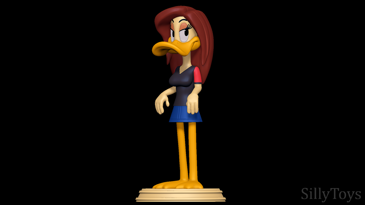 Tina Russo - The Looney Tunes Show 3D Print Model in Animals 3DExport
