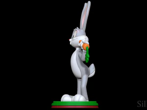 Bugs Bunny - Looney Tunes 3D Print Model