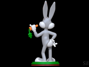 Bugs Bunny - Looney Tunes 3D 프린트 모델