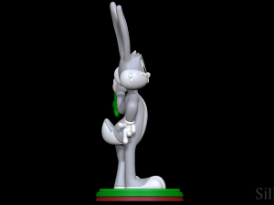 Bugs Bunny - Looney Tunes 3D 프린트 모델