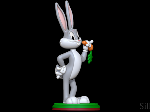 Bugs Bunny - Looney Tunes 3D 프린트 모델