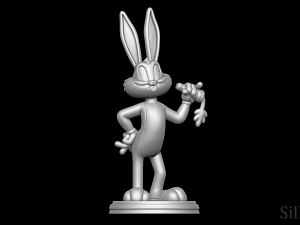 Bugs Bunny - Looney Tunes 3D 프린트 모델