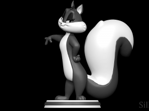 Penelope Pussycat - Looney Tunes 3D Print Model