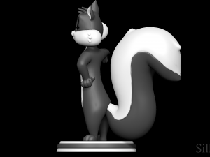 Penelope Pussycat - Looney Tunes 3D Print Model
