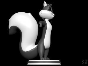 Penelope Pussycat - Looney Tunes 3D Print Model