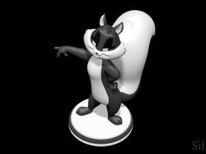 Penelope Pussycat - Looney Tunes 3D Print Model