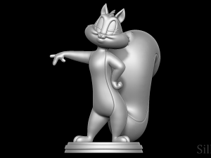 Penelope Pussycat - Looney Tunes 3D Print Model