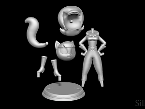 Kitty Katswell - TUFF Puppy 3D 프린트 모델