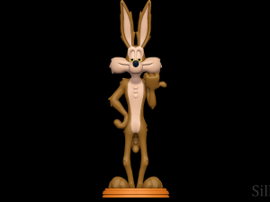 Wile E Coyote - Looney Tunes 3D प्रिंट मॉडल