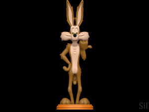 Wile E Coyote - Looney Tunes 3D Print Model